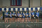Swimming Senior Day  Wheaton College Women's Swimming & Diving seniors were honored on Senior Day prior to the team’s duel meet against Babson, January 11, 2020. - Photo By: KEITH NORDSTROM : Wheaton, Swimming, Senior Day